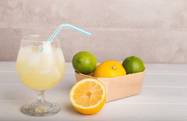 freshly made lemonade