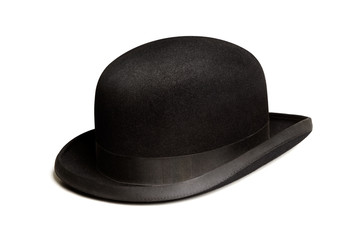 Bowler hat, cut out.