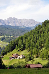 Obraz premium Wandern im Grödnertal