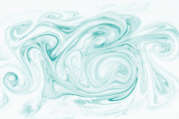 abstract light background with turquoise paint
