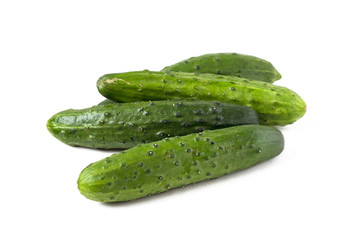 Four cucumber