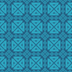 Ethnic boho seamless pattern. Embroidery on fabric. Tribal pattern. Folk motif. Textile rapport.