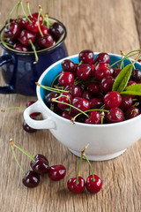 Cherries in bowl
