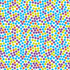 vector abstract colored pattern round particle mosaic