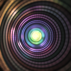 Circular colorful abstract pattern. Beautiful background for art projects, business, template, banners, card