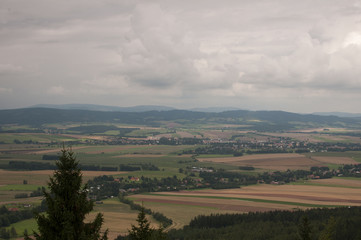 Fototapeta na wymiar mountains in Czech 