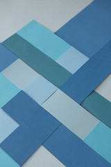 Background in shades of blue and turquoise