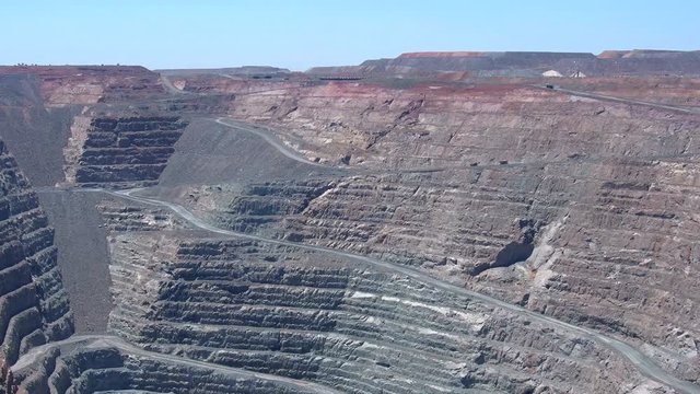Tagebau, Gold Mine, Super Pit Kalgoorlie Boulder, Outback, Western Australia, Australien