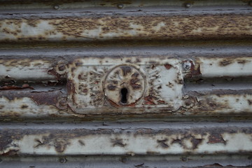 Old Rusty Metal Lock