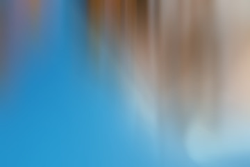 Orange abstract background blurred line objects