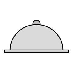 tray server isolated icon