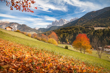 Val di Funes sud tirolo Alto Adige Italy 
