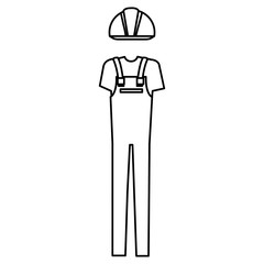 mechanic clothes accessory icon vector illustration design