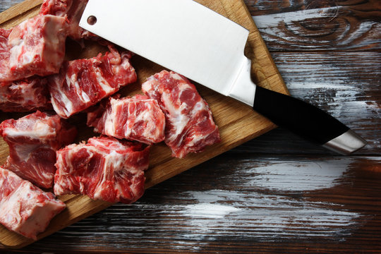 raw meat