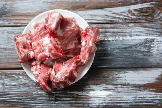 raw meat