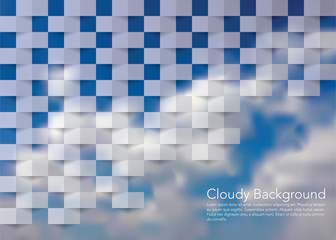 paper square cloud