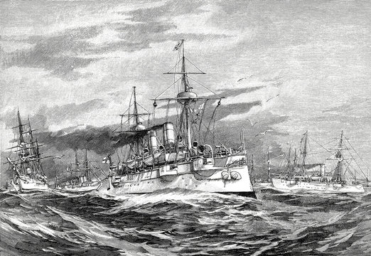 Kreuzergeschwader der deutschen Marine