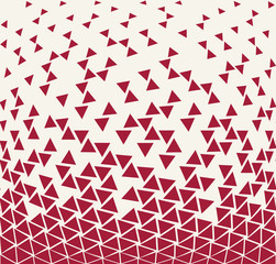 Abstract geometric hipster fashion design print triangle pattern