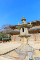Fototapeta na wymiar Scenery of Hwaeomsa Temple