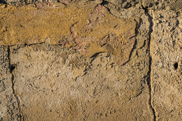 Cracked cement plaster texture