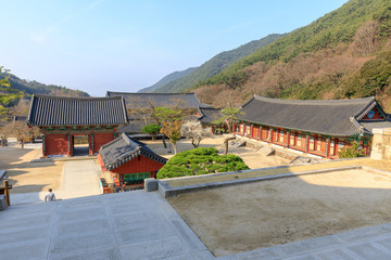 Scenery of Hwaeomsa Temple