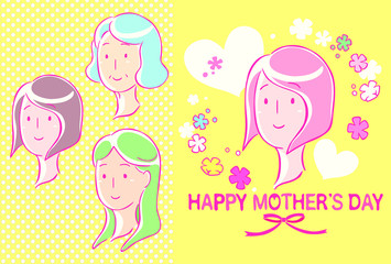 母の日　mother's day