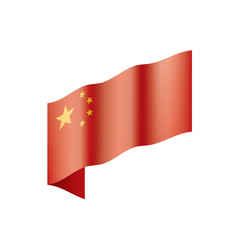 China flag, vector illustration