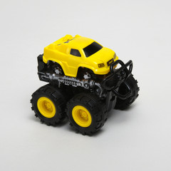 Toy car isolated on white