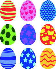 Easter egg set