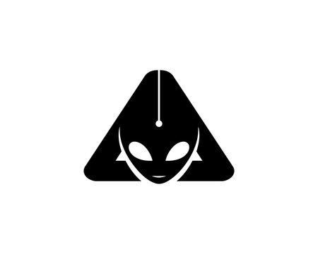 ES, Alien logo, png