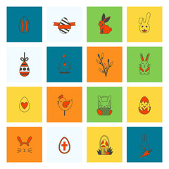 Celebration Easter Icons