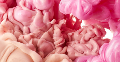 Ink drop in water background