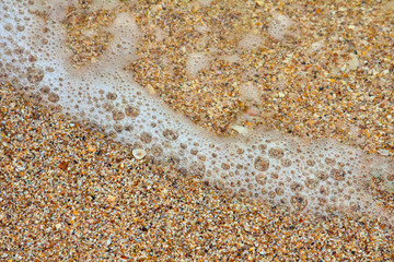 abstract sand of beach and soft wave background