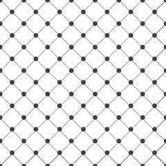Checkered geometric seamless pattern. Vector illustration