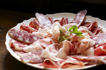 italian seasoned sliced meat