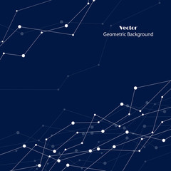 Vector geometric background