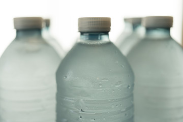 Ice Cold Bottle of Water for Refreshment after  workout