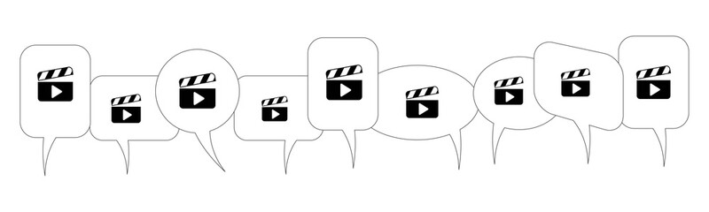 Sprechblasen - Filmklappe