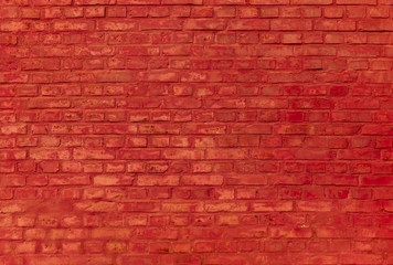 Fototapeta na wymiar Rote Backsteinwand