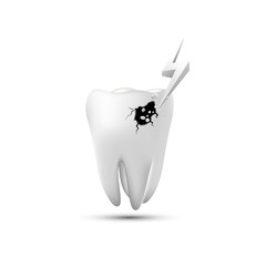 Dental Icon,Protect Tooth - Illustration