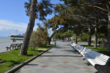 embankment in Yalta
