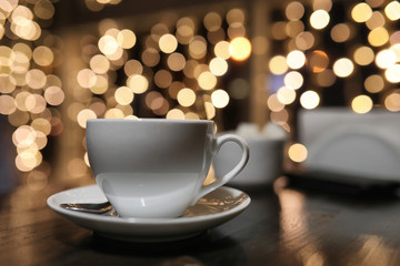 Food in the cafe on the table