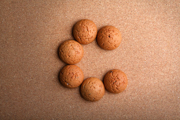 oatmeal cookies studio quality 