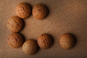 oatmeal cookies studio quality 