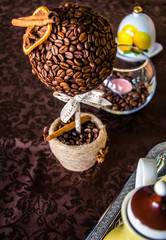 coffee feast topiary