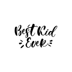Hand lettered baby quote