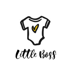 Hand lettered baby quote