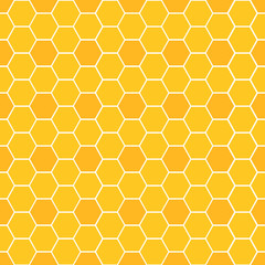Seamless honeycomb pattern