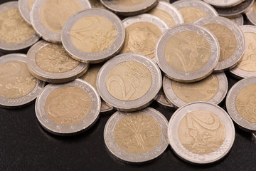 euro coins