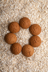 oatmeal cookies studio quality 